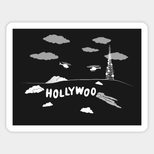 Hollywoo Sign Magnet